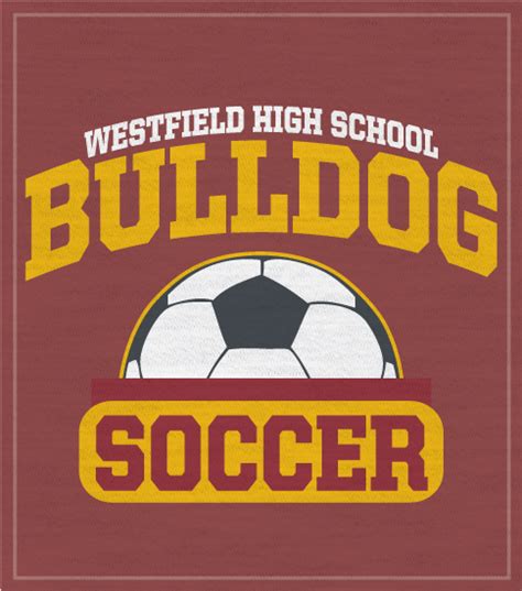 8604 Arched Soccer Team T-shirt | High School Shirts