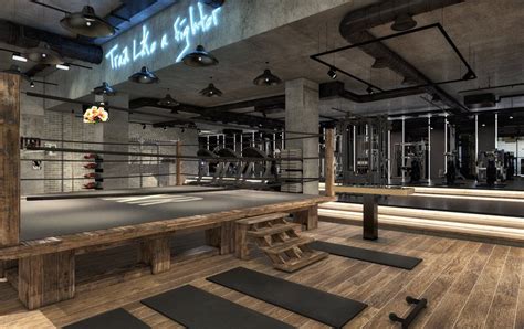 It Boasts A Full Size Boxing Ring Complete With A Ringside Lounge As