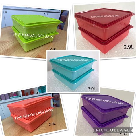 Tupperware Mosaic Snak N Stor Shopee Malaysia