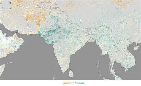 Arrival of monsoon eases India drought | NOAA Climate.gov