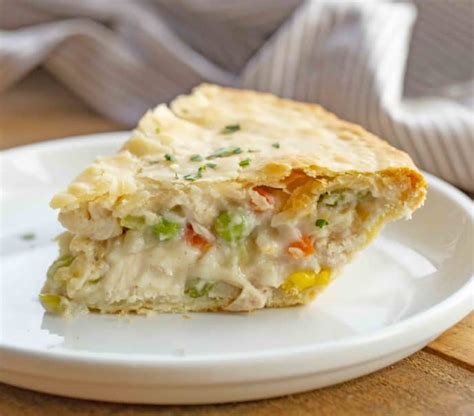 Classic Chicken Pot Pie Flaky Crust Dinner Then Dessert