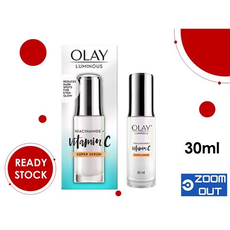 Olay Luminous Niacinamide Vitamin C Super Serum 30ml Shopee Malaysia