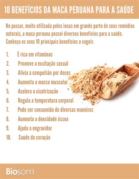 10 Benefícios Incríveis da Maca Peruana para a Saúde Biosom