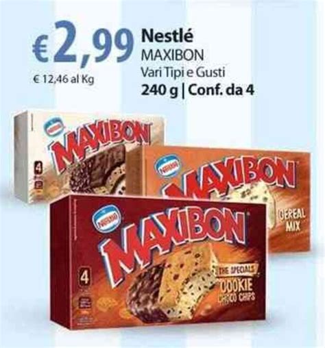 Nestl Maxibon Vari Tipi E Gusti G Offerta Di Extra Supermercati