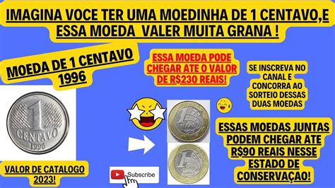 Moeda De Centavo Anomalias Valiosas Moeda De Rara