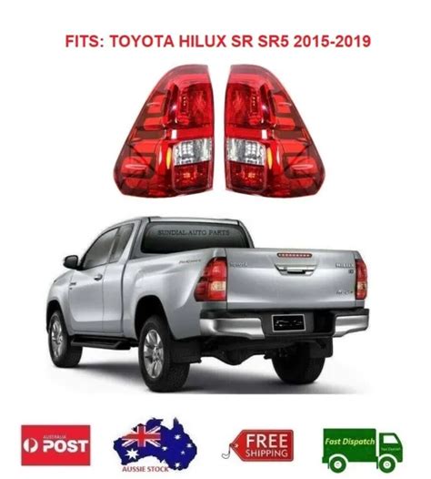 New Pair Tail Lights For Toyota Hilux N Sr Sr Eur