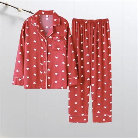 Heart Pajamas Etsy