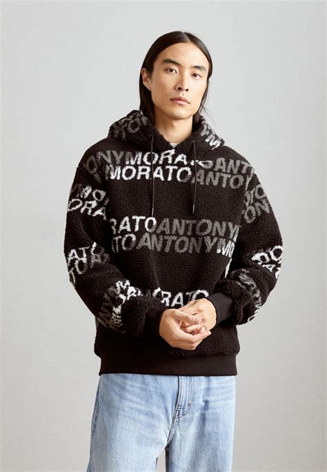 Antony Morato PRINTED - Jersey con capucha - black/negro - Zalando.es