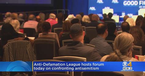 Anti-Defamation League hosts forum in Boston - CBS Boston