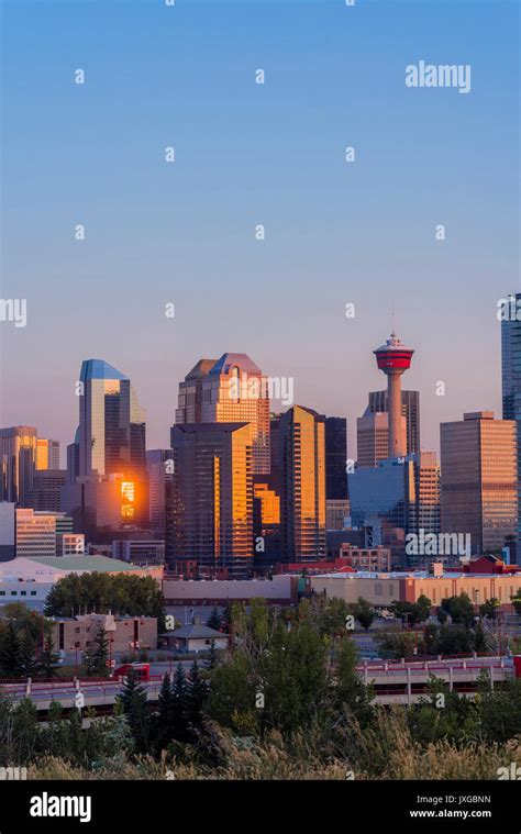 Downtown skyline, Calgary, Alberta, Canada Stock Photo - Alamy