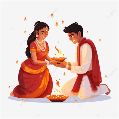 Indian Happy Diwali Celebration Illustration Festival Divali Diwali