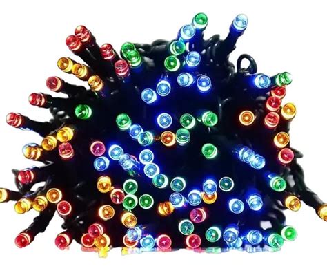 Luces Tipo Cascada Navideñas Multicolores 9 Mts 288 Luz Led Color De