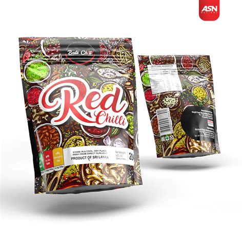 Red Chilli Packaging Behance