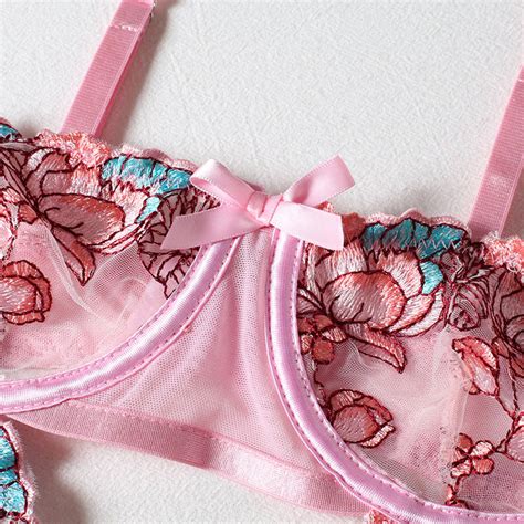 Embroidered Open Back One Piece Sexy Underwear Steel Ring Gathers Tight Adult Sexy Mature