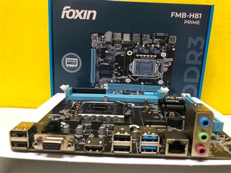 Foxin FMB H81 Prime Motherboard At 2250 Piece Computer Motherboard