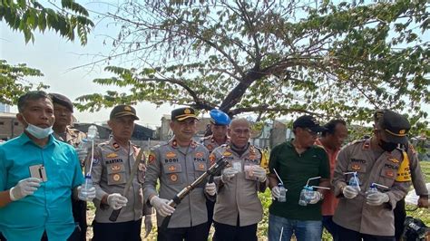 Gerebek Kampung Boncos Polisi Tangkap 5 Orang Pemakai Narkoba Dan