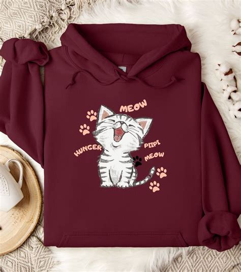 Katzen Kapuzenpullover Katzenliebhaber Hoodie Als Geschenk Katzen