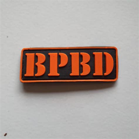 Patch Rubber Logo Bpbd Timsar Basarnas Rescue Tagana Velcro