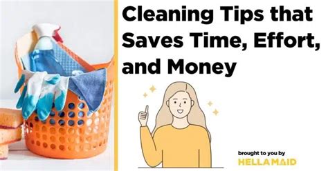 Top Cleaning Hacks To Save Time Effort And Money