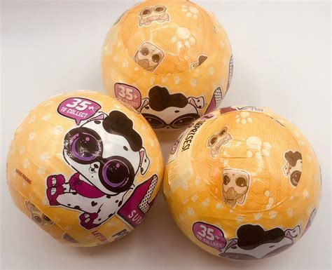 Lol Surprise Pets Series 3 Wave 2 Pack Of 3 Dalmation Doll Balls Set