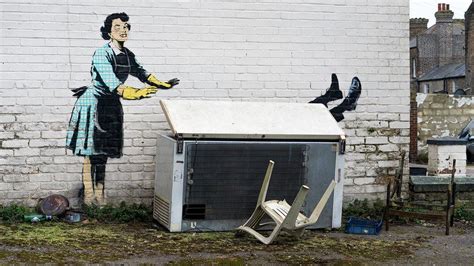 Banksy Margate Valentine S Day Artwork Has Piece Removed Within Hours