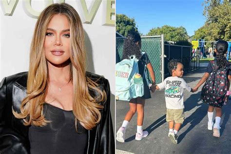 Khloé Kardashian comparte adorables fotos de sus hijos y los de Kim