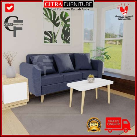 Jual Sofa Minimalis Dudukan Seater Retro Scandinavian Vintage Mystic