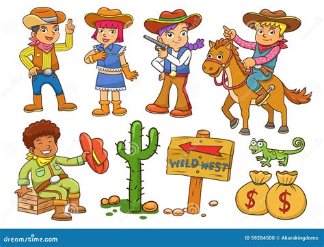 Western Cartoon Clipart