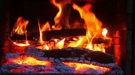 Cozy Fireplace 4K Fireplace With Crackling Fire Sounds Burning