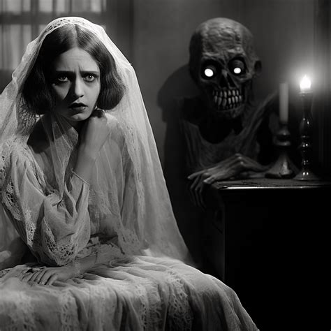 Silent Era Horror Films Female Leads Pt2 Rmidjourney