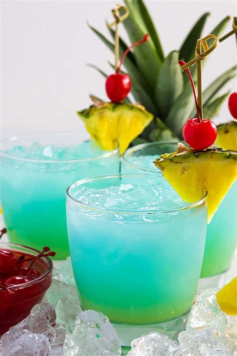 Bluewater Breeze Cocktail The Blond Cook Recipe Fruit Drinks