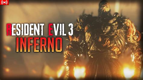 RESIDENT EVIL 3 REMAKE MODO INFERNO 2 HORA DE SEGUIR SUFRIENDO