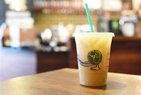 Teavana Iced Mango Black Tea Lemonade With Coconut Milk Starbucks Stories