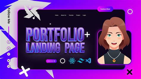 React Js Animation Mastery Animated Portfolio Landing Page L Speed