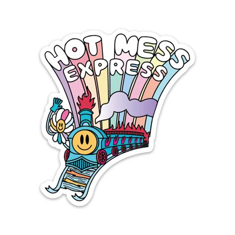 Hot Mess Express Sticker Artofit