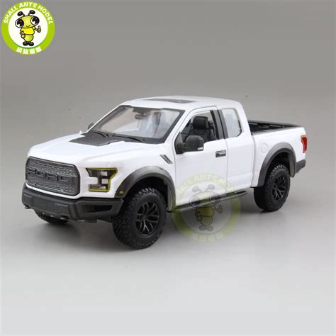 124 Maisto Ford F150 F 150 Raptor 2017 Pickup Truck Diecast Metal Car