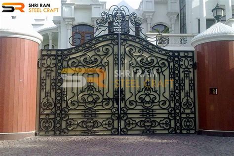 Wrought Iron Main Gates Modern Iron Gates Design For Home In India