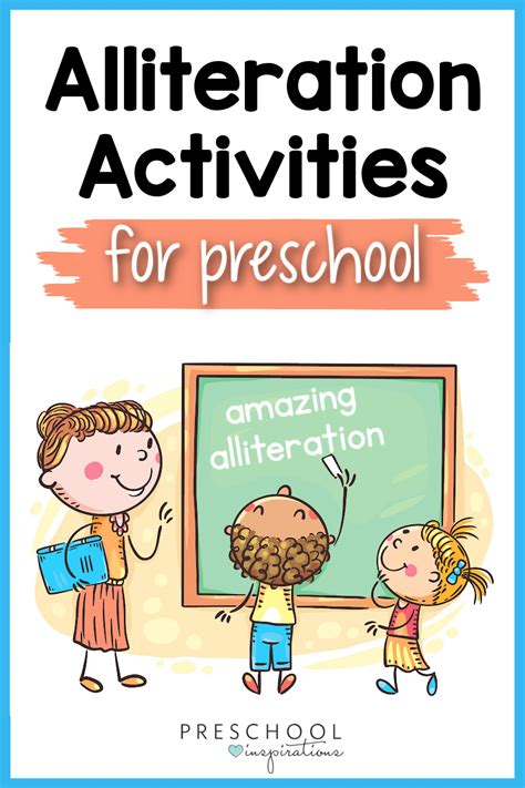 Alliteration Activities - Preschool Inspirations