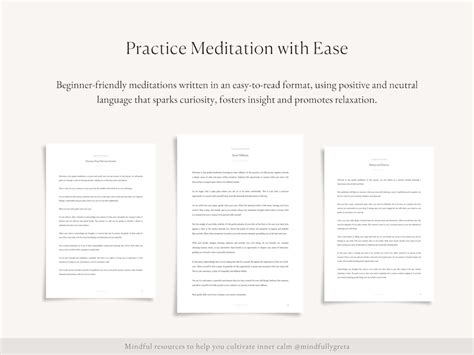 Minute Guided Meditation Script Bundle Guided Meditation Script