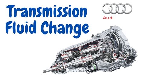 How To Change Transmission Fluid And Filter 2008 Audi A6 C6 DIY