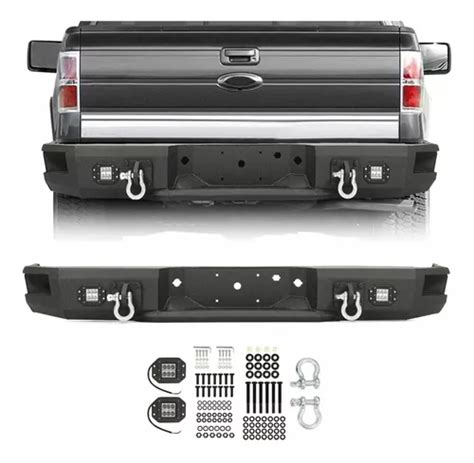 Defensa Trasera Off Road Ford Lobo F150 2009 2014 Led Negro Meses Sin