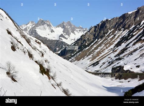 Arlberg Pass, Arlberg, Alps, Austria, Europe Stock Photo - Alamy