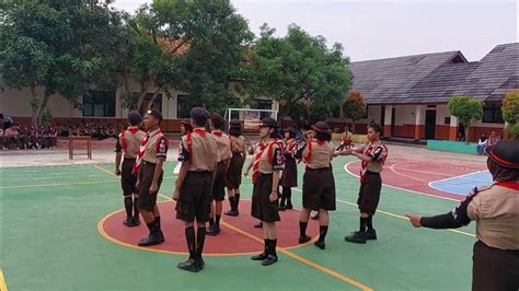 juara utama  lomba gg iii pramuka smpn  karang bahagia youtube