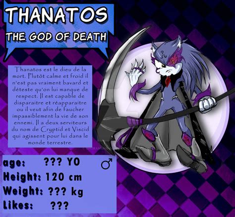 Bio - Thanatos by ShuraMune-Sonic on DeviantArt