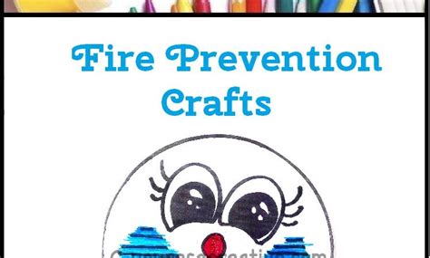 Fire Prevention Week Crafts for Children - You're so creative