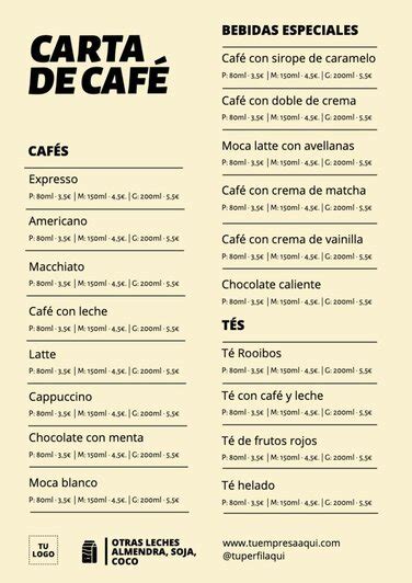 Descobrir 95 Imagem Cartas De Cafeteria Originales Abzlocal Mx