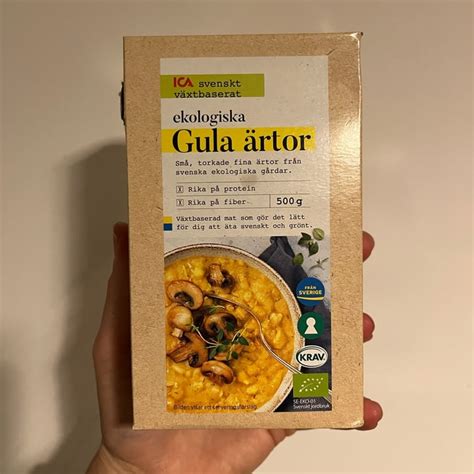 ICA gula ärtor Review abillion