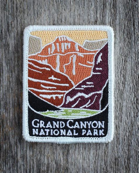 Grand Canyon National Park Souvenir Patch Traveler Series Grand