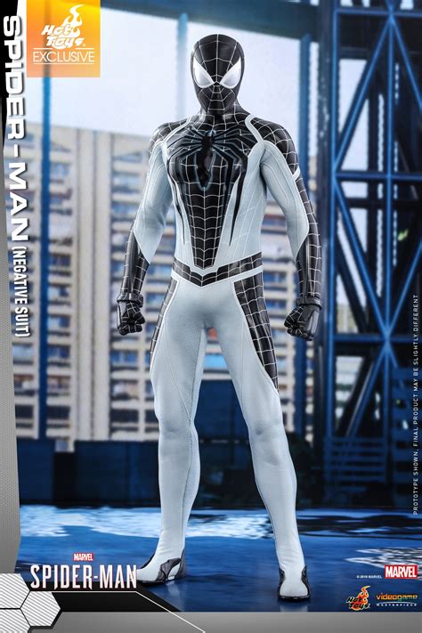 Marvel S Spider Man Ps Negative Suit Figure By Hot Toys The Toyark News