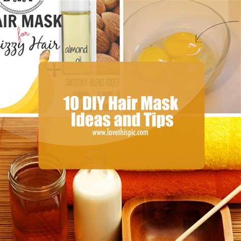 10 DIY Hair Mask Ideas and Tips